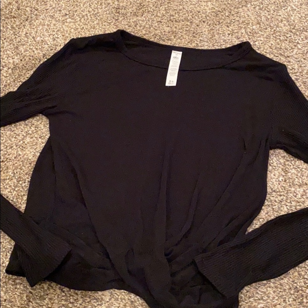 Alo yoga long sleeve croptop